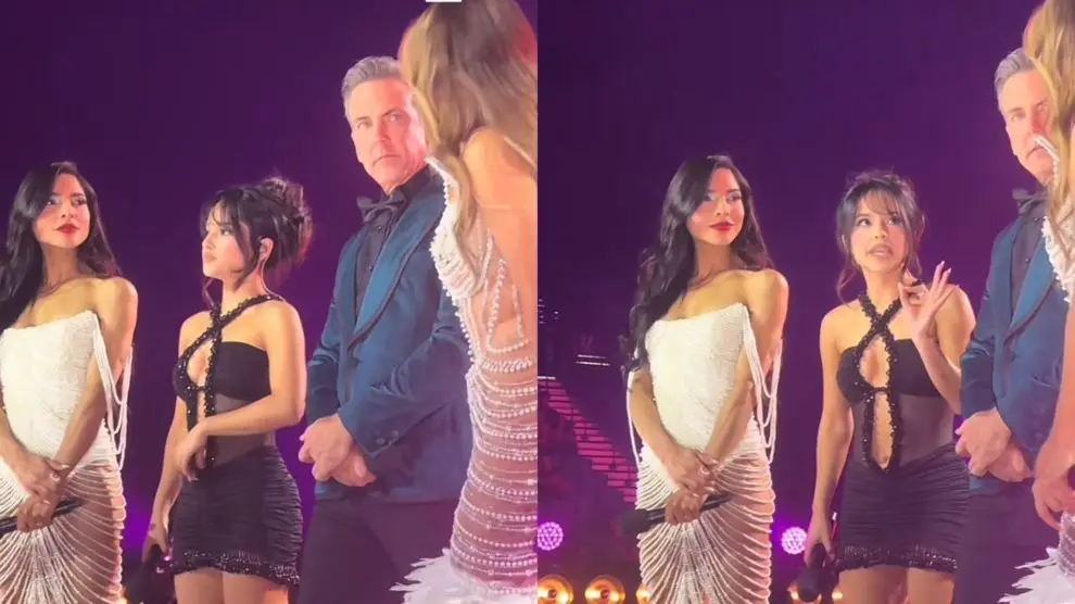 Video Thalía y los líos con Becky G en los Latin American Music Awards